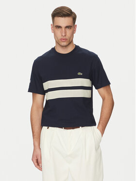 Lacoste Lacoste T-Shirt TH9769 Granatowy Regular Fit