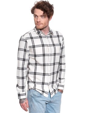 Wrangler Wrangler Camicia LS 1 PKT SHIRT Nero Regular Fit