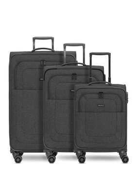 Redolz Redolz Komplet walizek 275610 Czarny