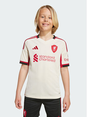 adidas adidas Koszulka techniczna Liverpool FC 25/26 Away Jersey Biały Regular Fit