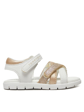 Tommy Hilfiger Tommy Hilfiger Sandalen Velcro Sandal T1A2-33770-0273 M Weiß