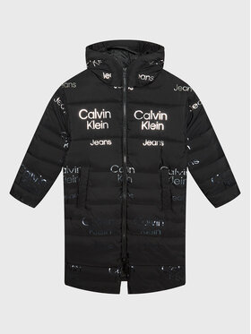 Calvin Klein Jeans Calvin Klein Jeans Geacă din puf Gradient IG0IG01615 Negru Regular Fit