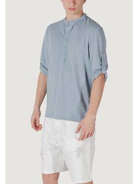 Antony Morato Antony Morato T-Shirt REGULAR FIT WITH EMBROIDERED LOGO Μπλε Regular Fit