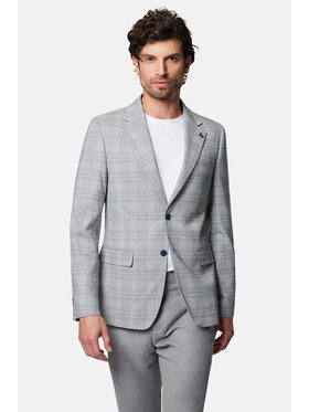 Lancerto Lancerto Marynarka Silsbee MA131124000017 Szary Slim Fit