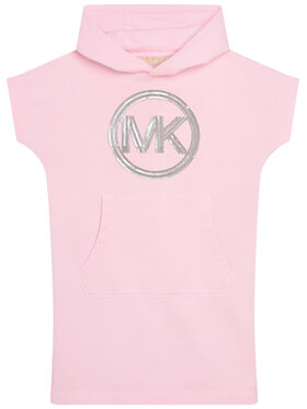 MICHAEL KORS KIDS MICHAEL KORS KIDS Sukienka dzianinowa R12140 S Różowy Regular Fit