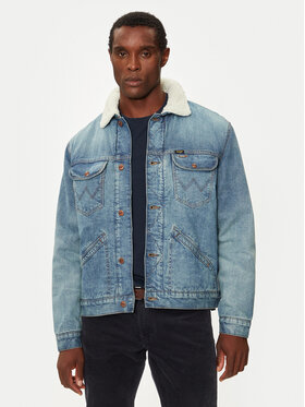 Wrangler Wrangler Τζιν μπουφάν 112357271 Μπλε Regular Fit