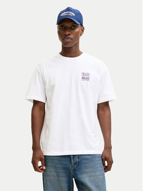 Jack & Jones Jack & Jones Tricou Raver 12301189 Alb Relaxed Fit