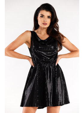 Awama Awama Abito da sera A562 Nero Basic Fit