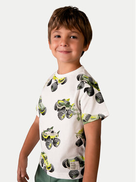 Mayoral Mayoral Tricou 3068 Alb Regular Fit