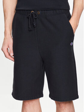 Champion Champion Спортни шорти 218650 Черен Regular Fit