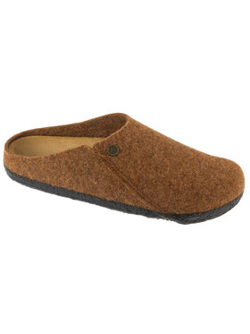 Birkenstock Birkenstock Klapki Birkenstock Zermatt Standard FE Brązowy