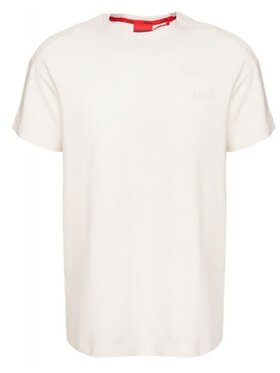 HUGO HUGO T-Shirt 50540912 10271461 01 102 Biały Regular Fit