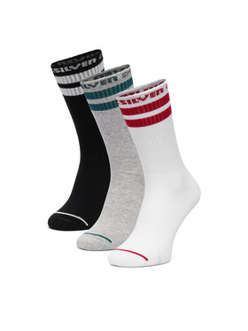 Quiksilver Quiksilver Hosszú zoknik CEO_BR_QUIK_2040_W_AW25 (3 PACK) Színes