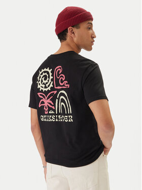 Quiksilver Quiksilver Póló EQYZT08307 Fekete Regular Fit