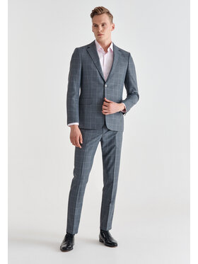 Pako Lorente Pako Lorente Spodnie garniturowe P21WF-6G-067 Szary Slim Fit