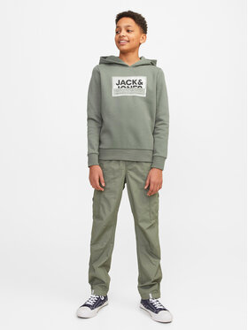 Jack&Jones Junior Jopa Logan 12254120 Zelena Standard Fit