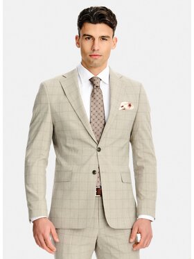 Pako Lorente Pako Lorente Marynarka P26SF-3G-040 Beżowy Slim Fit