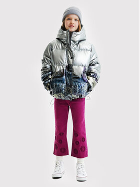 Desigual Desigual Pernata jakna Infinito 22WGEW10 Siva Comfort Fit