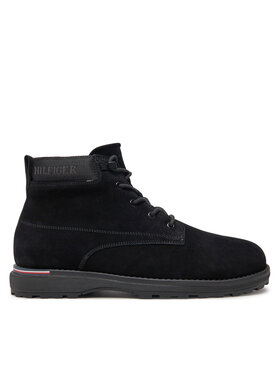 Tommy Hilfiger Tommy Hilfiger Trzewiki Corporate FM0FM05147 Czarny