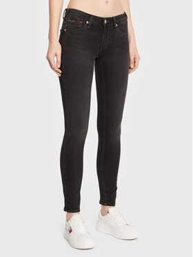 Tommy Jeans Tommy Jeans Farmer Sophie DW0DW13357 Fekete Skinny Fit