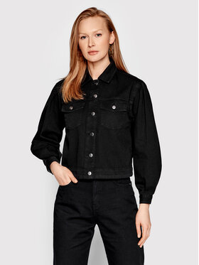 Sisley Sisley Farmer kabát 2ZN5LO002 Fekete Regular Fit