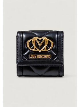 LOVE MOSCHINO LOVE MOSCHINO Portafoglio piccolo da donna SOFT Nero