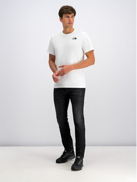 The North Face The North Face T-shirt Redbox NF0A2TX2 Bianco Regular Fit