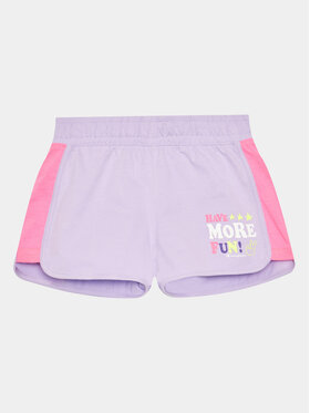Champion Champion Спортни шорти 404683 Виолетов Regular Fit