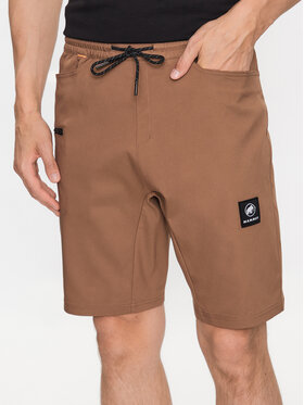 Mammut Mammut Pantaloni scurți sport 1023-00940 Bej Regular Fit
