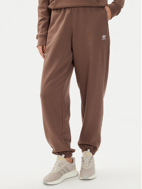 adidas adidas Pantaloni da tuta adicolor Essentials IR5974 Marrone Regular Fit