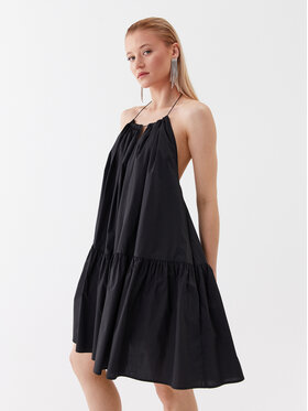 Patrizia Pepe Patrizia Pepe Rochie de vară 2A2527/A9B9-K103 Negru Regular Fit