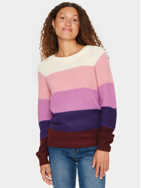 Saint Tropez Saint Tropez Pullover 30512817 Rosa Regular Fit