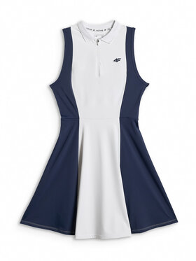 4F 4F Sukienka codzienna SPORTS CLUB Biały Slim Fit