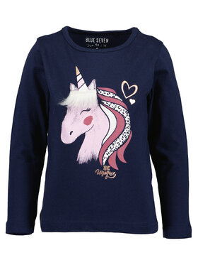 Blue Seven Blue Seven Särkpluus 750729 X Tumesinine Regular Fit