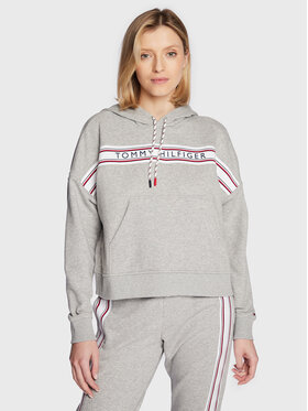 Tommy Hilfiger Tommy Hilfiger Sweatshirt UW0UW04060 Gris Relaxed Fit
