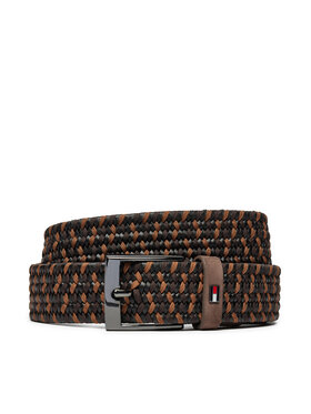 Tommy Hilfiger Tommy Hilfiger Pánsky opasok Adan New AM0AM12823 Hnedá