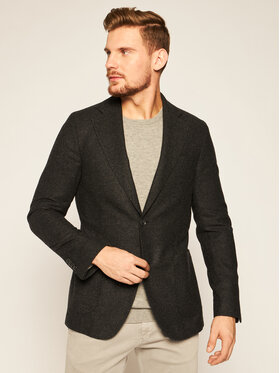 Oscar Jacobson Oscar Jacobson Švarkas Egel Patch 3174 5323 Pilka Regular Fit