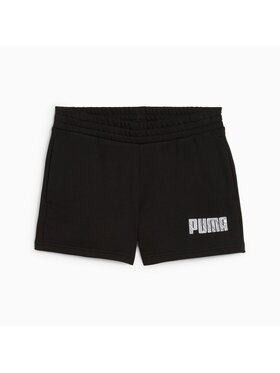 Puma Puma Szorty sportowe 686329 Czarny Regular Fit