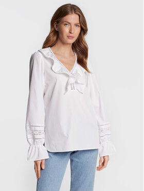 MAX&Co. MAX&Co. Блуза Raro 71140822 Бял Relaxed Fit