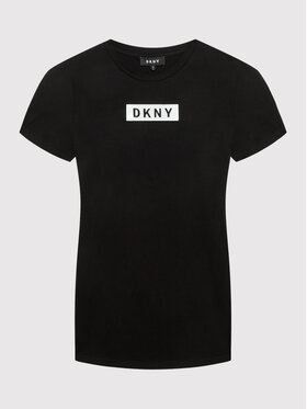 DKNY DKNY T-shirt D35R93 S Nero Regular FIt