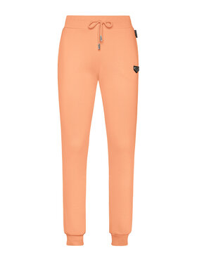 PHILIPP PLEIN PHILIPP PLEIN Joggers kalhoty 9545 Oranžová Regular Fit