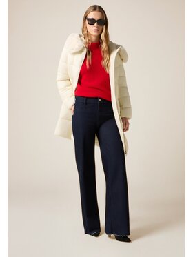 Oltre Oltre Jeans P441R008798N034 Blu Flare Fit
