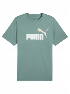 Puma Puma T-Shirt 28096 Zielony Comfort Fit
