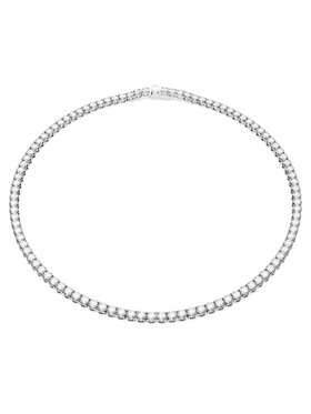 Swarovski Swarovski Naszyjnik Matrix Tennis 5681796 Srebrny