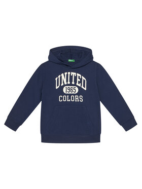 United Colors Of Benetton United Colors Of Benetton Bluză 3J68C203N Bleumarin Regular Fit