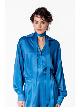 LE POSSÉ LE POSSÉ Camicia KLS Blu Loose Fit