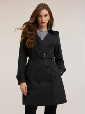 Motivi Motivi Cappotto 0058Q100650N033 Nero Regular Fit