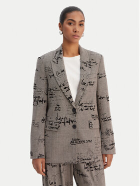 Desigual Desigual Піджак 26SWEW03 Коричневий Regular Fit