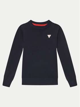 Guess Guess Пуловер N0YR04 Z2VV0 Тъмносин Regular Fit