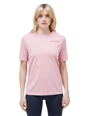 Peak Performance Peak Performance Koszulka techniczna Original Small Logo Tee Różowy Standard Fit